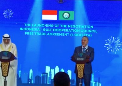 Avanzan negociaciones comerciales entre Indonesia y los países del Golfo que conectará las cadenas de valor agroalimentarias e industriales a gran escala