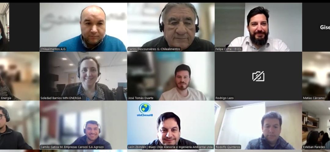 Chilealimentos realizó taller virtual «Radiografía del Sector Energético Actual»