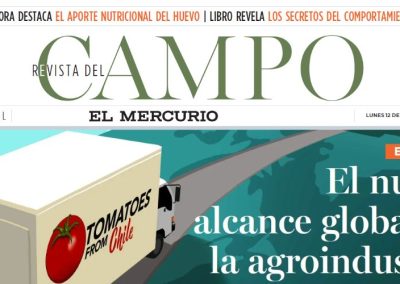 Revista del Campo: Chilealimentos impulsa una nueva etapa global para la agroindustria chilena